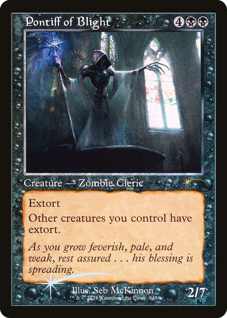Pontiff of Blight (Retro Frame) [Secret Lair Drop Series]-1