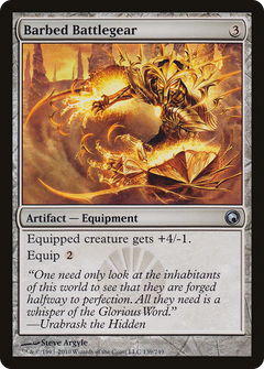 Barbed Battlegear [Scars of Mirrodin]-1