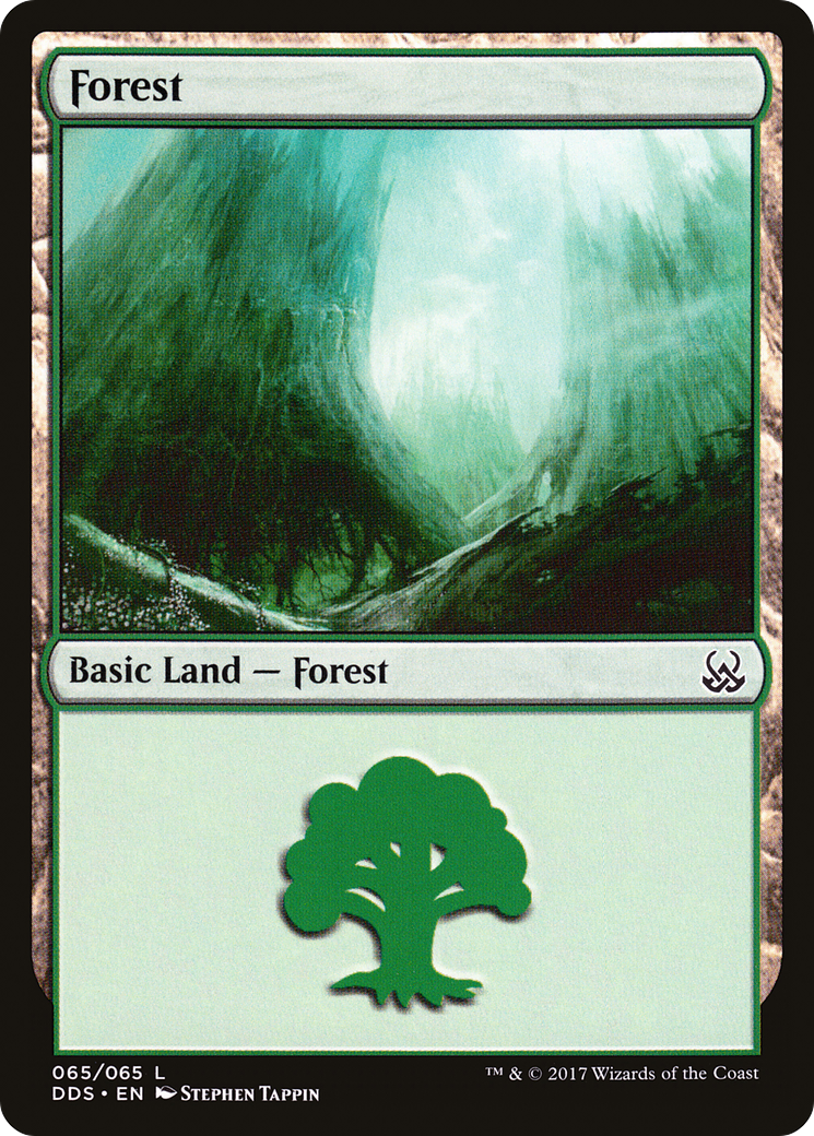 Forest (65) [Duel Decks: Mind vs. Might]-1