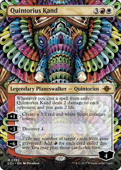 Quintorius Kand (0352) (Borderless) [The Lost Caverns of Ixalan]-1