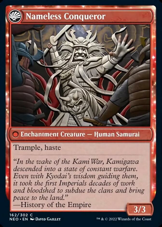 The Shattered States Era // Nameless Conqueror [Kamigawa: Neon Dynasty]-2
