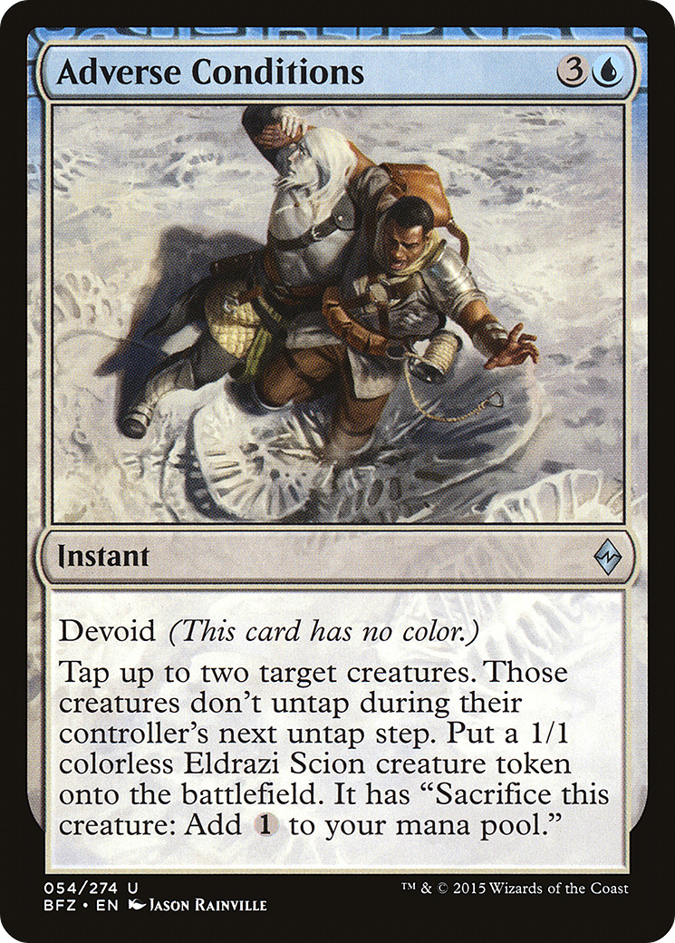 Adverse Conditions [Battle for Zendikar]-1