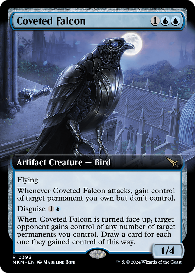 Coveted Falcon (Extended Art) [Murders at Karlov Manor]-1