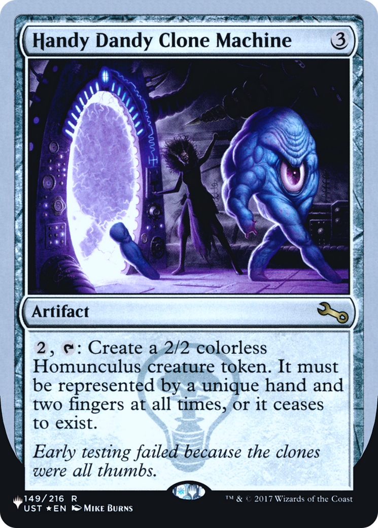 Handy Dandy Clone Machine (Unfinity Foil Edition) [The List]-1