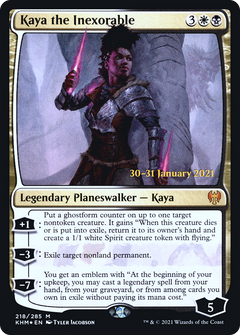 Kaya the Inexorable [Kaldheim Prerelease Promos]-1