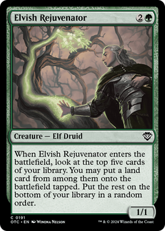 Elvish Rejuvenator [Outlaws of Thunder Junction Commander]-1