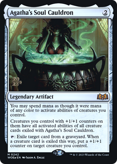 Agatha's Soul Cauldron [Wilds of Eldraine Prerelease Promos]-1
