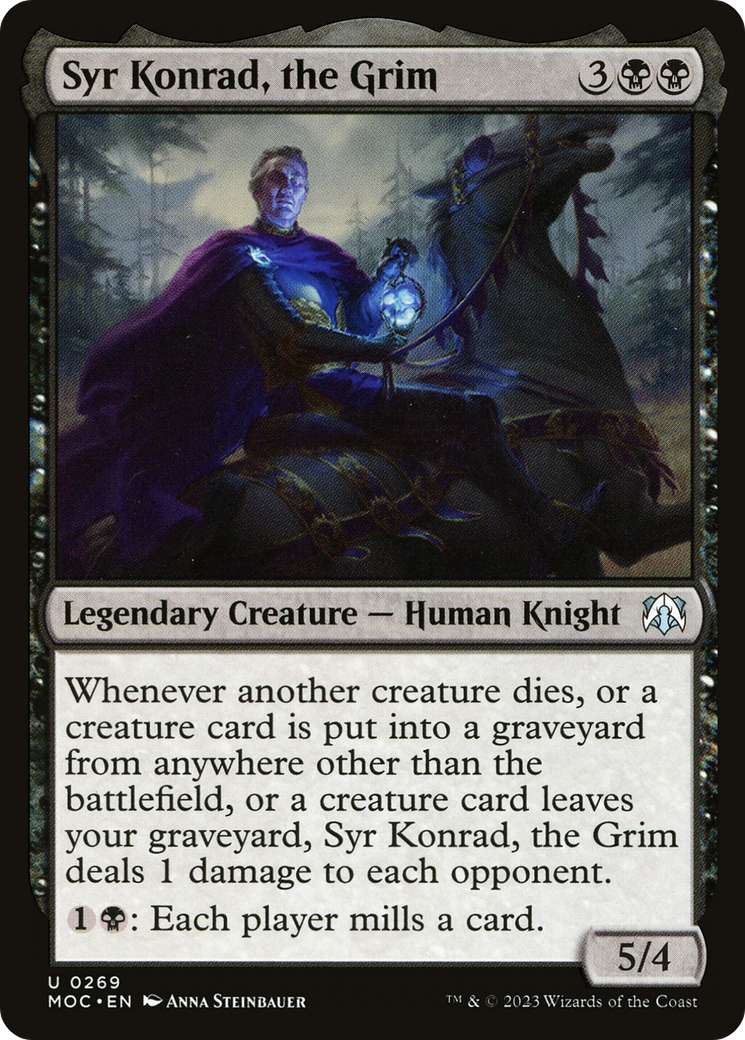 Syr Konrad, the Grim [March of the Machine Commander]-1