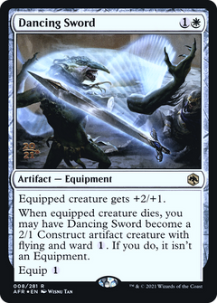 Dancing Sword [Dungeons & Dragons: Adventures in the Forgotten Realms Prerelease Promos]-1