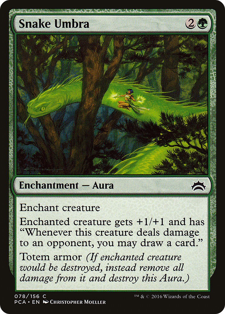 Snake Umbra [Planechase Anthology]-1