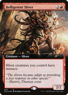 Belligerent Sliver (Extended Art) [Secret Lair Drop Series]-1