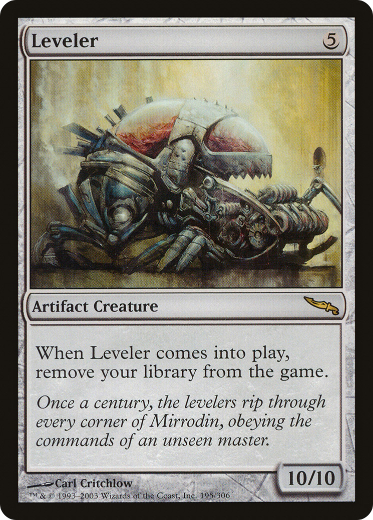 Leveler [Mirrodin]-1