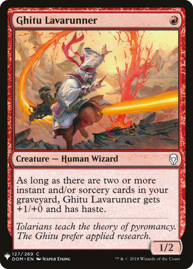 Ghitu Lavarunner [Mystery Booster]-1