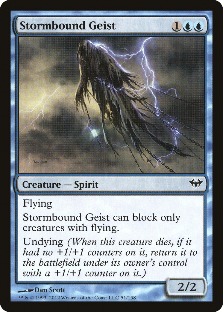 Stormbound Geist [Dark Ascension]-1