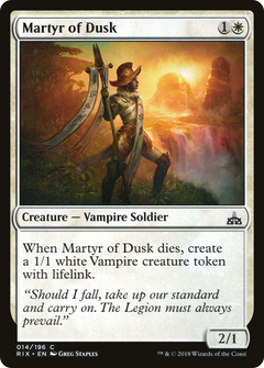 Martyr of Dusk [Rivals of Ixalan]-1
