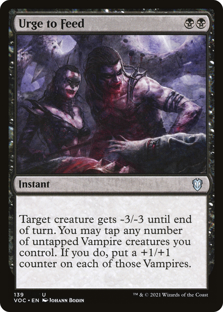 Urge to Feed (VOC-139) - Crimson Vow Commander-1