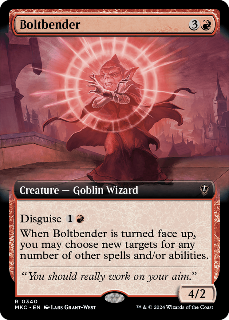 Boltbender (Extended Art) [Murders at Karlov Manor Commander]-1