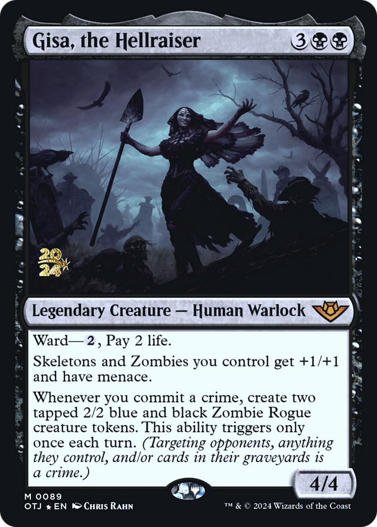 Gisa, the Hellraiser [Outlaws of Thunder Junction Prerelease Promos]-1