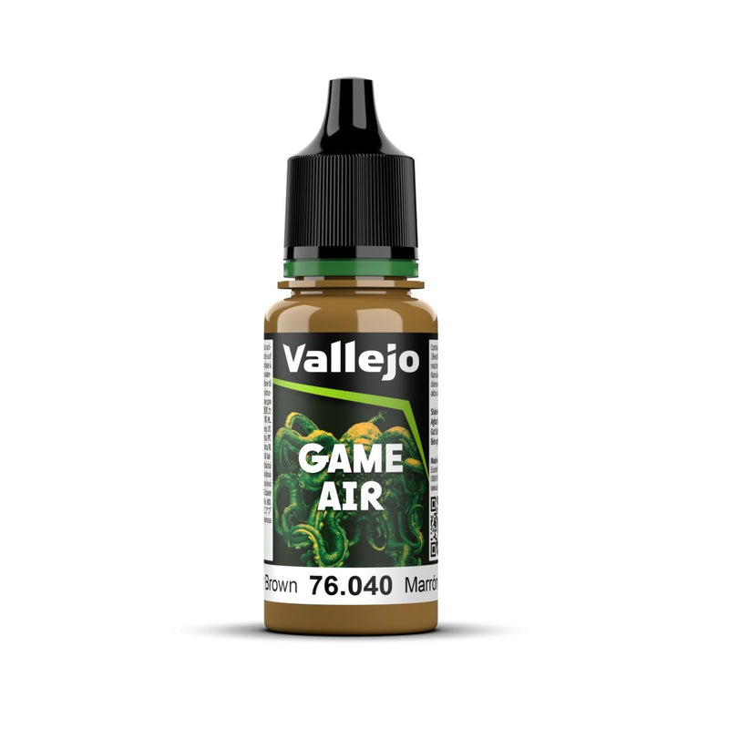 Vallejo - Game Air - Leather Brown 18 ml-1