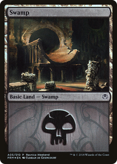 Swamp (A05) [Ravnica Allegiance Ravnica Weekend]-1
