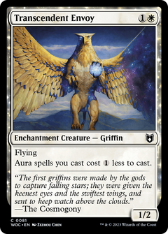 Transcendent Envoy (WOC-081) - Wilds of Eldraine Commander: (enchantment)-1