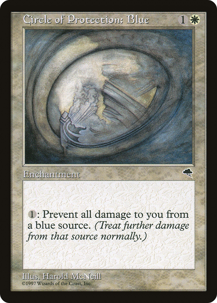 Circle of Protection: Blue [Tempest]-1