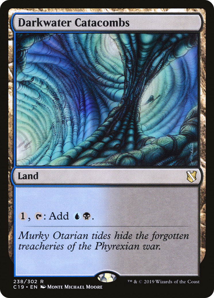 Darkwater Catacombs [Commander 2019]-1