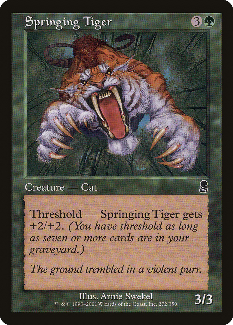 Springing Tiger [Odyssey]-1