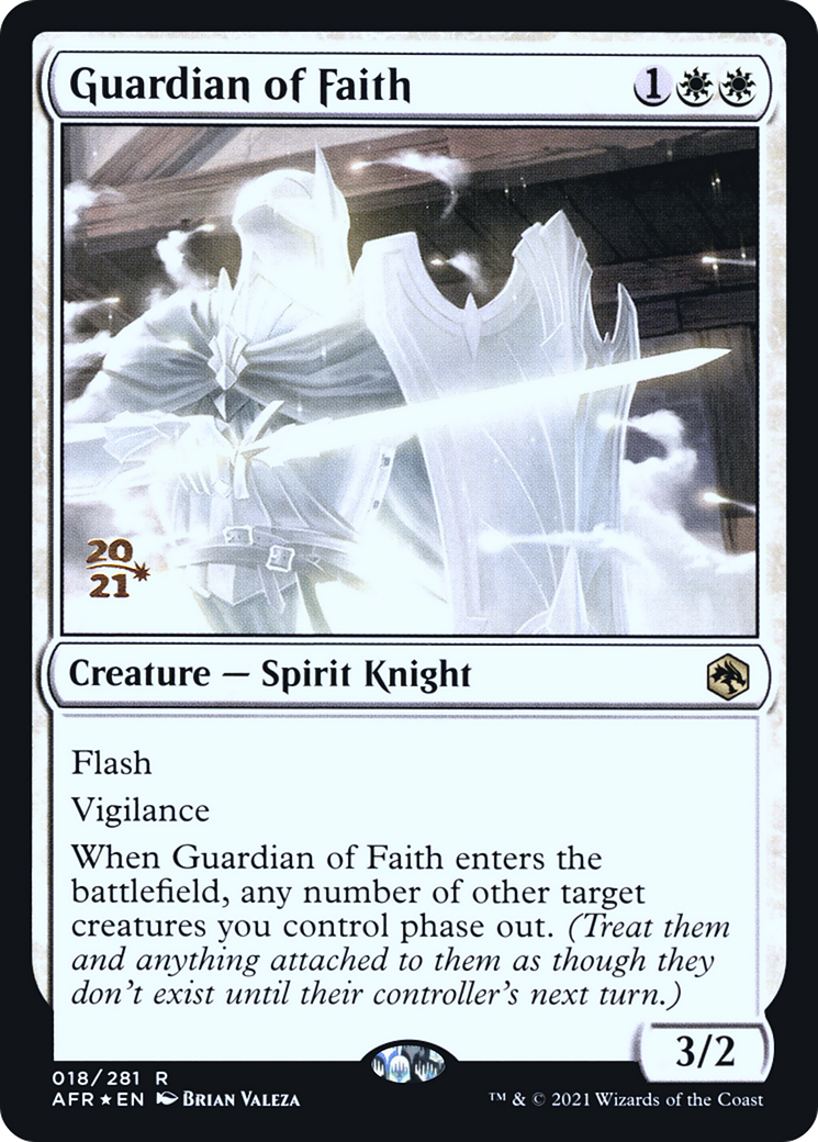 Guardian of Faith [Dungeons & Dragons: Adventures in the Forgotten Realms Prerelease Promos]-1