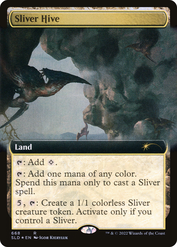 Sliver Hive (Extended Art) [Secret Lair Drop Promos]-1