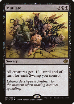 Mutilate (Garruk vs. Liliana) [Duel Decks Anthology]-1
