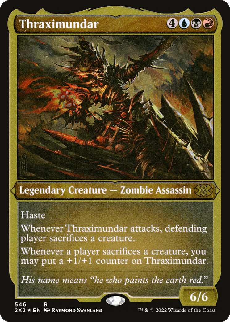 Thraximundar (Foil Etched) [Double Masters 2022]-1