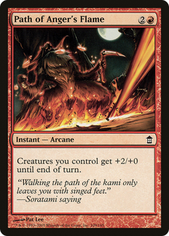 Path of Anger's Flame [Saviors of Kamigawa]-1