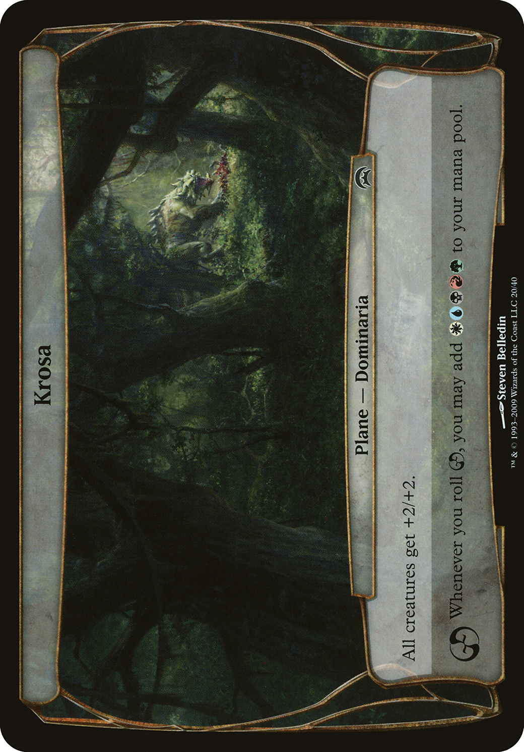 Krosa (Planes) [Planechase Planes]-1