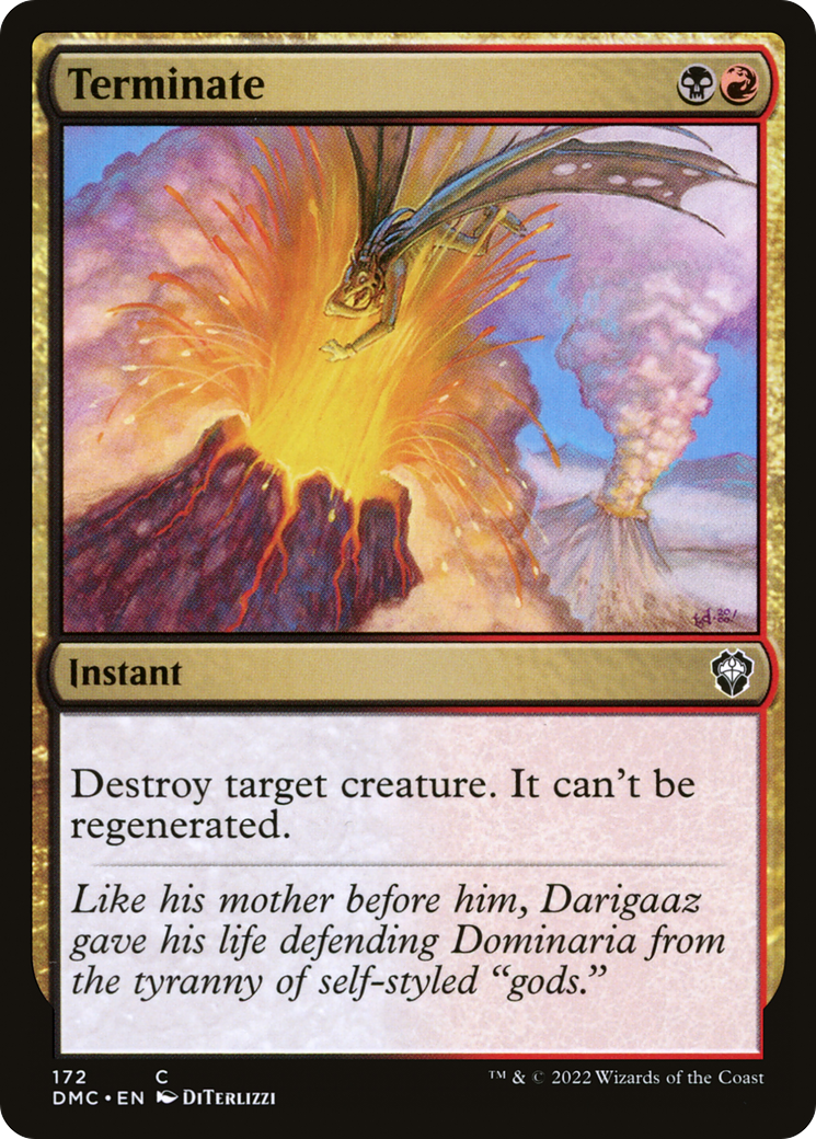 Terminate [Dominaria United Commander]-1