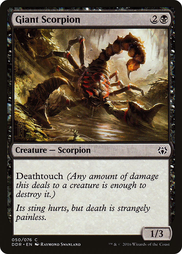 Giant Scorpion [Duel Decks: Nissa vs. Ob Nixilis]-1