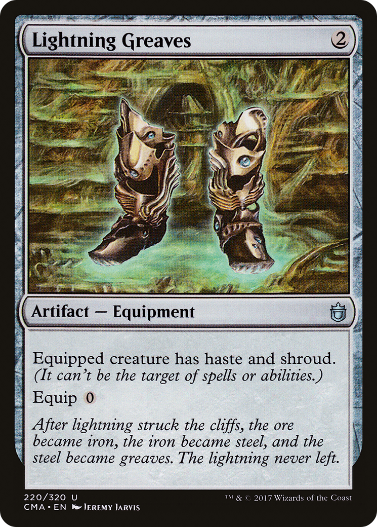 Lightning Greaves [Commander Anthology]-1