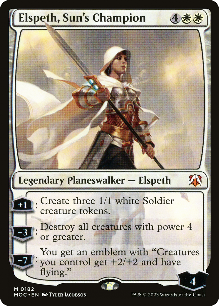 Elspeth, Sun's Champion [March of the Machine Commander]-1