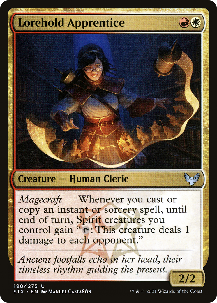 Lorehold Apprentice [Strixhaven: School of Mages]-1