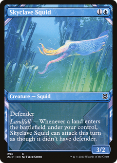 Skyclave Squid (Showcase) [Zendikar Rising]-1