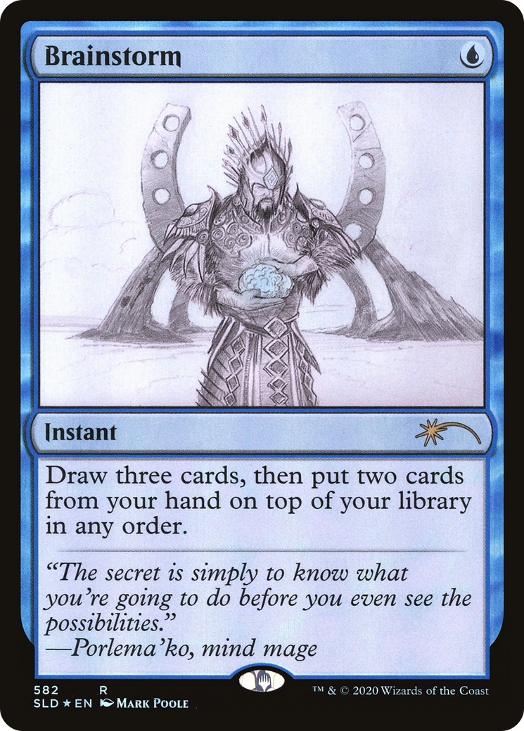 Brainstorm (Sketch) [Secret Lair Drop Promos]-1