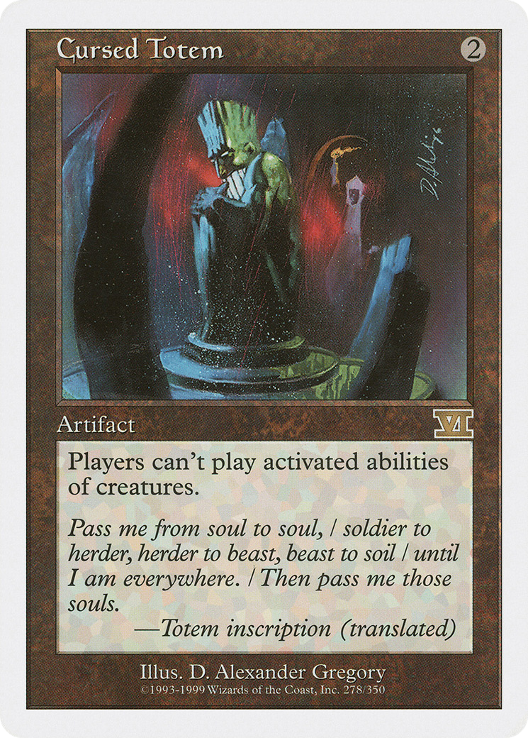 Cursed Totem [Classic Sixth Edition]-1
