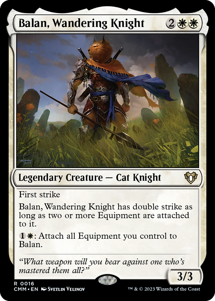 Balan, Wandering Knight [Commander Masters]-1