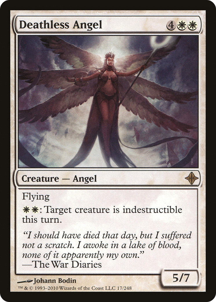 Deathless Angel [Rise of the Eldrazi]-1