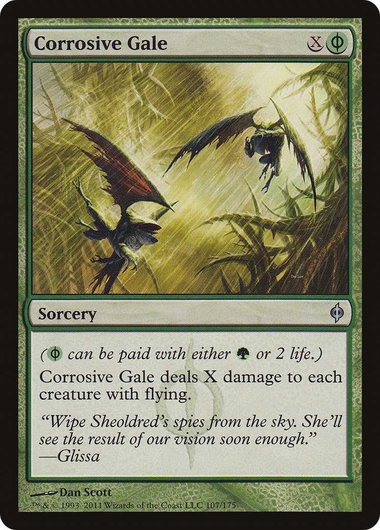 Corrosive Gale [New Phyrexia]-1