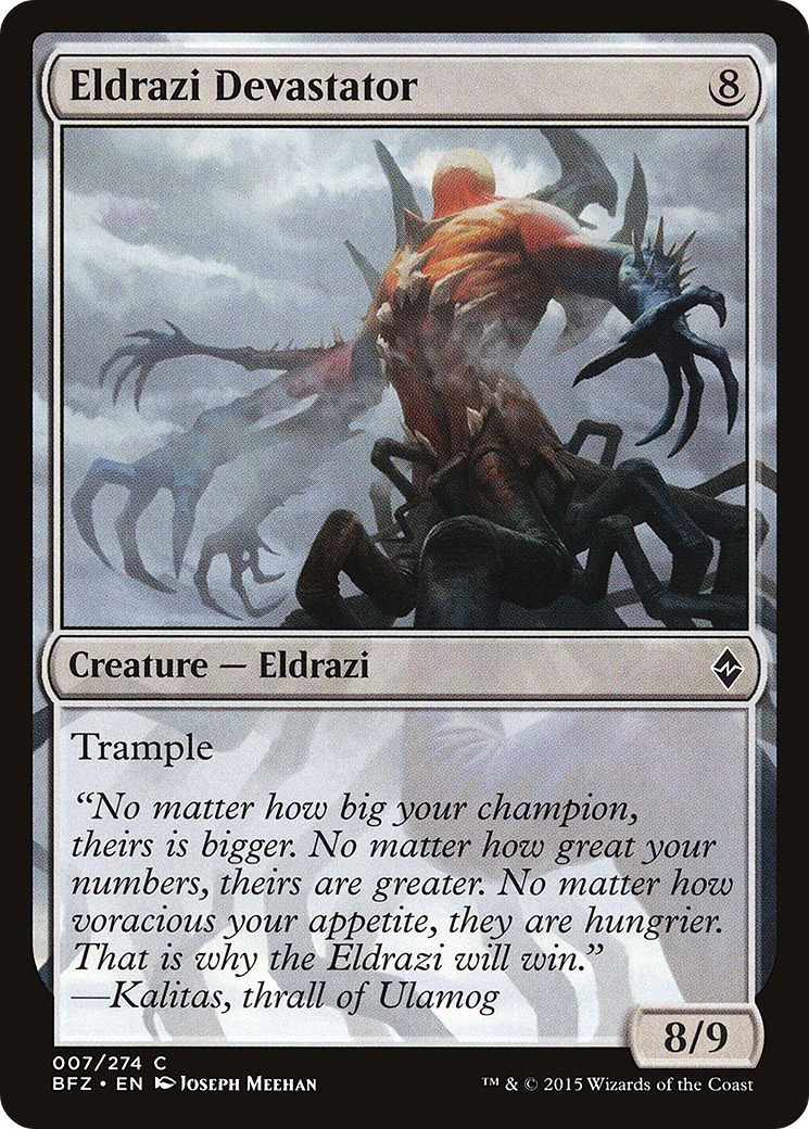 Eldrazi Devastator [Battle for Zendikar]-1