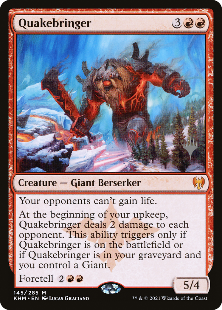 Quakebringer (Promo Pack) [Kaldheim Promos]-1
