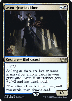 Aven Heartstabber [Streets of New Capenna Prerelease Promos]-1