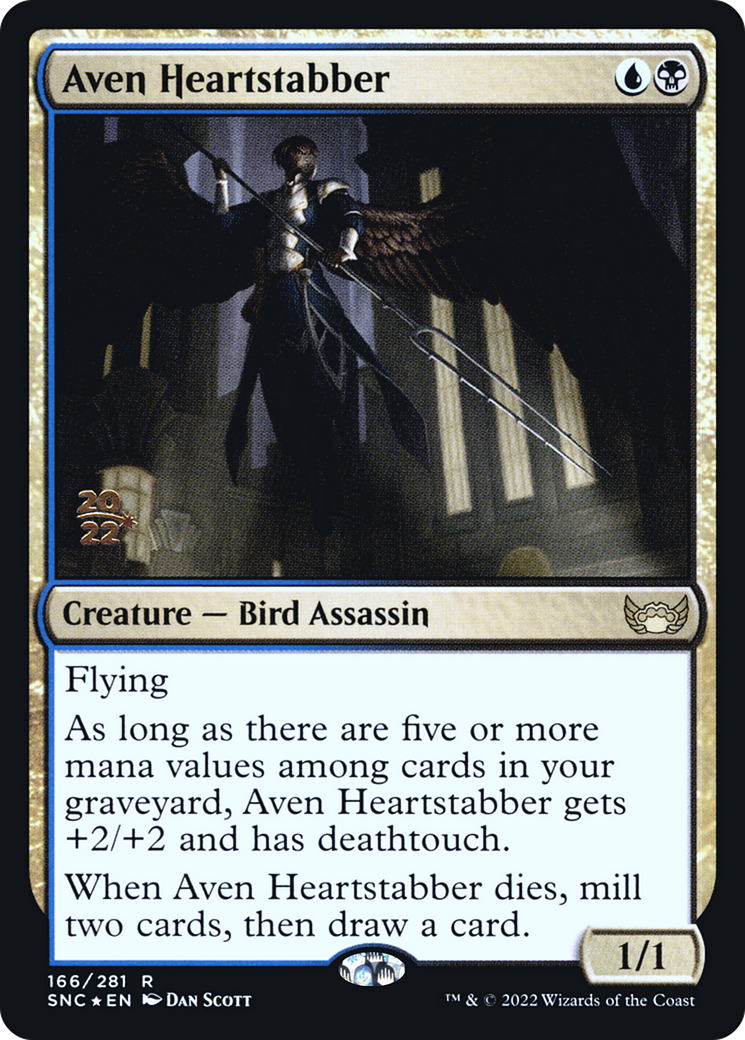 Aven Heartstabber [Streets of New Capenna Prerelease Promos]-1