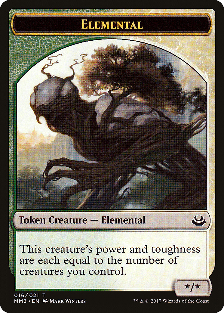 Elemental Token [Modern Masters 2017 Tokens]-1